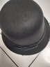 諾芝萌 純色盆帽子 女士圓頂禮帽 時(shí)尚漁夫帽秋冬蝴蝶結時(shí)裝帽NC688 細帶黑色 均碼 頭圍57厘米 曬單實(shí)拍圖