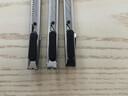 黑刃重型加厚大號美工刀多功能壁紙刀鋒利耐用黑刃刀片墻紙裁紙刀切割 銀色長(cháng)柄美工刀 曬單實(shí)拍圖