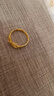 周生生永系列黃金戒指 無(wú)盡的愛(ài) 足金絲帶開(kāi)口戒女款 27924R計價(jià) 2.58克(含工費100元) 曬單實(shí)拍圖