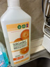 蔬果園橘彩星光洗潔精1.28kg*2去油食品用不傷手洗滌靈果蔬凈廚房清潔劑 曬單實(shí)拍圖