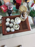 金灶（KAMJOVE） 古花木實(shí)木茶盤(pán)功夫茶具套裝小茶臺整套茶具 抽屜式茶具蓄水托盤(pán) KW-52 曬單實(shí)拍圖