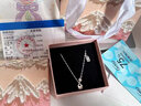 虔生緣老鳳凰999實(shí)心銀坨坨吊墜純銀小胖福足銀項鏈小眾珍珠鎖骨鏈女生 足銀項鏈/配證書(shū)老鳳祥品質(zhì) 曬單實(shí)拍圖