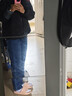 蓋璞女裝2025秋季新款復古水洗微彈中腰直筒牛仔褲休閑長(cháng)褲849915 曬單實(shí)拍圖