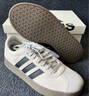 adidas「T頭鞋」VL COURT 2.0復古休閑板鞋德訓鞋阿迪達斯輕運動(dòng) 灰色/黑色/銀色(推薦女生選小半碼)   42.5 曬單實(shí)拍圖