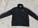 三葉草（Adidas）阿迪達斯ADIDAS 三葉草男子運動(dòng)休閑梭織外套KB2466 黑色 S  曬單實(shí)拍圖