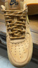 耐克NIKE男空軍一號(hào)AF1 AIR FORCE 1運(yùn)動(dòng)鞋CJ9179-200小麥色41 曬單實(shí)拍圖