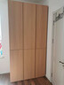 實(shí)木衣柜家用臥室對開(kāi)門(mén)分段柜子2025新款出租房用大衣櫥定制 【卡其色】0.8*2米衣柜兩門(mén) 組裝 曬單實(shí)拍圖