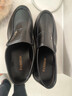 德國100%全牛皮新款男士皮鞋商務(wù)休閑真皮鞋防滑軟底中老年爸爸鞋 528黑色真皮精品版 43 曬單實(shí)拍圖