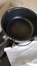 NITORI宜得利家居 家用煮泡面鍋牛奶鍋一人日式小鍋煤氣不粘雪平鍋 黑色 20cm 20cm 曬單實(shí)拍圖
