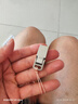 聯(lián)想（Lenovo）128G Type-C USB3.2手機U盤(pán) 金屬雙接口優(yōu)盤(pán) 學(xué)習辦公優(yōu)選 SX1Pro系列 銀色 曬單實(shí)拍圖