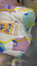 papa爬爬冬兒童男女寶寶夾棉連體衣新生兒居家爬服純棉 紫白 80cm 曬單實(shí)拍圖