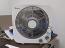 美的（Midea） 電風(fēng)扇 家用臺式小風(fēng)扇空氣循環(huán)扇轉頁(yè)扇辦公室桌面鴻運扇五葉輕音柔風(fēng)臥室宿舍節能省電臺扇 KYT30-21MA【12寸加大款】 桌面轉頁(yè)扇 曬單實(shí)拍圖
