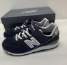NEW BALANCENB996NB996舒適透氣低幫兒童休閑鞋藏青色兒童時(shí)尚潮流百搭高顏值 W寬 28 曬單實(shí)拍圖