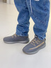 暇步士（Hush Puppies）童鞋新款兒童椰子鞋男童春秋戶(hù)外網(wǎng)面透氣軟底輕便跑步休閑運動(dòng)鞋 HP4243灰色款 38 曬單實(shí)拍圖
