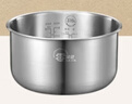 美的（Midea）電飯煲0涂層電飯鍋5L大容量316L不銹鋼內膽4-5人無(wú)涂層家用多功能微壓電飯煲MB-RE576S 曬單實(shí)拍圖