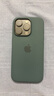 Apple/蘋(píng)果 iPhone 16 Pro 專(zhuān)用 MagSafe 硅膠保護殼-湖綠色 磁吸手機殼 蘋(píng)果原裝手機殼 曬單實(shí)拍圖