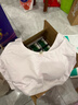 全棉時(shí)代少女文胸背心式發(fā)育期內衣抗菌抹胸網(wǎng)眼透氣速干 淡紫 L（165） 曬單實(shí)拍圖