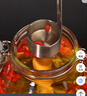 喜碧（Scybe）泡酒容器玻璃泡酒瓶酒壇泡菜壇子10斤裝泡酒密封罐青梅酒罐+酒提 曬單實(shí)拍圖