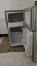 志高（CHIGO）小冰箱迷你小型家用冷藏冷凍兩用宿舍出租房用雙門(mén)辦公室電冰箱節能省電 【店長(cháng)推薦】48L銀色【三天約一度電】 曬單實(shí)拍圖