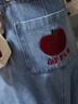 凡獵女童套裝秋裝2025新款洋氣嬰兒衣服寶寶背帶褲牛仔兩件套春秋 藍(lán)色背帶褲+襯衫 90 cm 曬單實(shí)拍圖