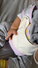 babycare學(xué)步帶嬰幼兒防勒透氣牽引繩學(xué)走路 防翻防丟失 四季通用 慕斯草莓 可拆卸式 曬單實(shí)拍圖