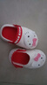 美樂(lè )蒂夏季兒童涼拖鞋女童防滑包頭透氣外穿中小童小孩沙灘洞洞鞋 白色凱蒂貓(升級版環(huán)保材質(zhì)） 12 24/25碼(鞋內長(cháng)15CM適合腳長(cháng)14 曬單實(shí)拍圖
