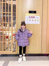 G.DUCKKIDS童裝女童棉服外套中長(cháng)款加厚保暖抗寒女大童面包服秋冬款兒童棉襖 紅色 170 （建議身高160cm 14-15歲） 曬單實(shí)拍圖