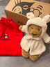 Jellycat巴塞羅熊動(dòng)物毛絨玩偶兒童安撫公仔小熊潮玩生日新婚禮物 浴袍巴塞羅熊 Medium 曬單實(shí)拍圖