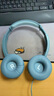 飛利浦（PHILIPS）頭戴式耳機(jī)有線耳機(jī)電腦耳麥帶麥克游戲耳機(jī)教育網(wǎng)課學(xué)習(xí)3.5mm音頻接口雙11雙十一TAH4105青瓷藍(lán) 曬單實(shí)拍圖