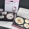 滿(mǎn)朝佳（MANCHAOJIA）三麗鷗hellokitty碗碟5件套裝家用菜盤(pán)陶瓷組套餐具高級送禮盒裝 曬單實(shí)拍圖