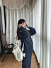 苒琦媽咪孕婦裝秋裝套裝2025新款時(shí)尚韓版寬松長(cháng)袖衛衣休閑運動(dòng)長(cháng)褲兩件套 藍色套裝 L 曬單實(shí)拍圖