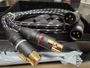 JIB 高端發(fā)燒級 卡儂公對母音頻線(xiàn) XLR卡農平衡線(xiàn)  CD/前后級/功放/音響連接線(xiàn)BEB-2003-1米1對 曬單實(shí)拍圖