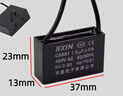 RXiN容鑫 啟動(dòng)電容器CBB61 450V 1.5uF 線(xiàn)接風(fēng)扇啟動(dòng)無(wú)極電容電機啟動(dòng)電容 1只 曬單實(shí)拍圖
