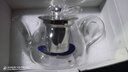金鑲玉茶壺  辦公室茶具泡茶耐熱防爆玻璃家用大容量過(guò)濾 如意壺500ML 曬單實(shí)拍圖