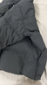 駱駝（CAMEL）火爐羽絨服女男戶(hù)外防潑水90%絨子外套 J34CR0L8635B 幻影黑 XXXL 曬單實(shí)拍圖
