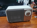 艾美特（AIRMATE）【強勁暖流】暖風(fēng)機/電熱取暖器/電暖器/電暖氣片家用/電熱風(fēng)扇 辦公室臺地兩用小型加熱風(fēng)機 K121 曬單實(shí)拍圖