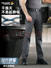 龍牙二代輕騎戰術(shù)褲休閑褲男士休閑戶(hù)外工裝修身/直筒長(cháng)褲春秋商務(wù)褲 極夜黑（修身版） 32 170/86B（高170重141-160) 曬單實(shí)拍圖
