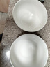 品聚德出口級純白骨瓷7英寸面碗湯碗大碗陶瓷泡面碗餐具碗大容量撈面碗 8英寸澳式骨瓷湯碗1個(gè) 曬單實(shí)拍圖