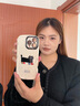 梓諾 適用蘋(píng)果16/17/promax手機殼 iPhone17Air全包防摔新款plus卡通高級感16e泡芙硅膠軟殼潑墨貓咪女 【古董白】潑墨貓咪白-贈膜 蘋(píng)果16promax 曬單實(shí)拍圖