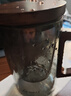 天喜（TIANXI）觀山茶水分離杯玻璃高顏值辦公室泡茶杯子耐高溫過濾喝水茶道杯 【觀山泡茶杯】青灰木把-500ml 曬單實(shí)拍圖