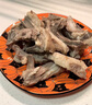 散養正宗黑山羊肉新鮮帶皮生羊排新鮮羊肉羊肋排骨 羊腩 羊腿 山羊排3斤【切塊】 曬單實(shí)拍圖