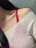 維多利亞的秘密 楊冪田曦薇同款 秋季薄款內衣果凍條反重力無(wú)痕文胸PRO微聚攏MAX 4YS4新年紅-Logo蕾絲 11244757 S ：PRO雙排扣（70C/70D/75A/75B 曬單實(shí)拍圖