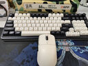 紅龍（REDRAGON）KS99 有線(xiàn)/無(wú)線(xiàn)/藍牙三?？椭苹瘷C械鍵盤(pán) 全鍵熱插拔 gasket結構 游戲辦公鍵盤(pán) 白黑-龍吟軸 曬單實(shí)拍圖