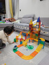MAG-WISDOM磁力片積木彩窗磁鐵玩具兒童百變磁吸軌道滾珠管道幼兒園創(chuàng  )意拼圖 彩窗三合一200件 曬單實(shí)拍圖