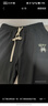 名創(chuàng  )優(yōu)品（MINISO）重磅短褲男生夏季新款淺米色百搭透氣休閑運動(dòng)中褲男 黑 L 曬單實(shí)拍圖