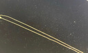 周六福（ZLF）  18k金項鏈女玫瑰金彩金項鏈O字素鏈女生 黃-41+5cm（0.8-1g） 素鏈 曬單實(shí)拍圖