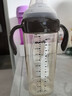 世喜旗下直飲奶瓶大寶寶一歲以上1-2-3-4歲兒童學(xué)飲杯大容量吸管奶瓶 【直飲奶瓶】棕色  送:吸 330ml 曬單實(shí)拍圖