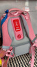 劍橋樹(shù)兒童書(shū)包小學(xué)生男孩1-6年級護脊減壓女童大容量輕便背包 玫粉色 曬單實(shí)拍圖