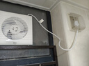 美的（Midea）【窗排】排氣扇換氣扇衛生間廚房排煙排風(fēng)扇強力6寸抽風(fēng)機排風(fēng)扇 曬單實(shí)拍圖