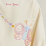 JELLYBABY【2025秋新品】女童連衣裙寶寶秋季洋氣衛衣裙秋裝兒童裙子女新款 杏色 100 CM 曬單實(shí)拍圖